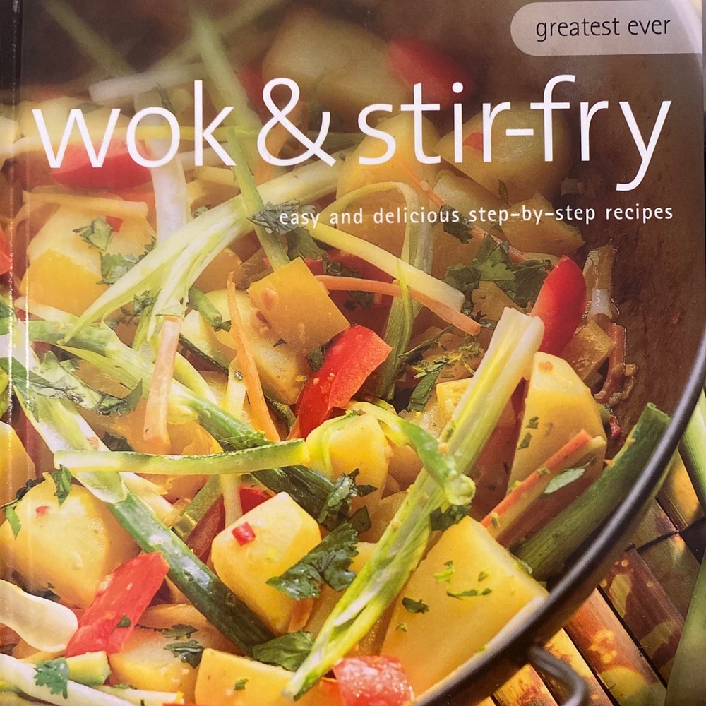 wok and stir fry cook book